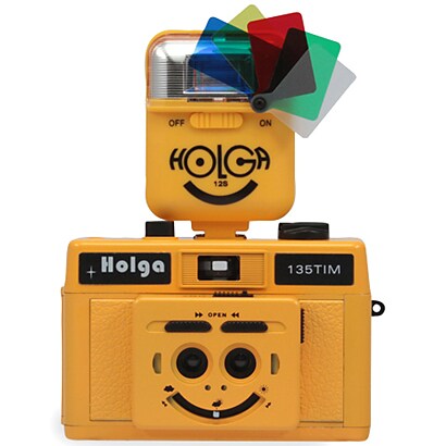トイカメラ イエロー HOLGA135TIMパーフェクトキット