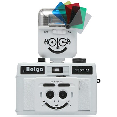 トイカメラ ホワイト HOLGA135TIMパーフェクトキット