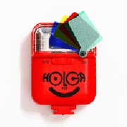 HOLGA135TIM専用ストロボ カラーフィルター付き レッド HOLGA12S