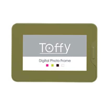 Toffy (トフィー) 7インチ デジタルフォトフレーム ティーグリーン DP02-70-TGR