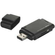 SD/microSDカード対応カードリーダー/ライター ブラック BSCRSDXU2BK