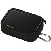 デジカメ保護ケース 止水ファスナータイプ ワイド ブラック BSDA12CBK