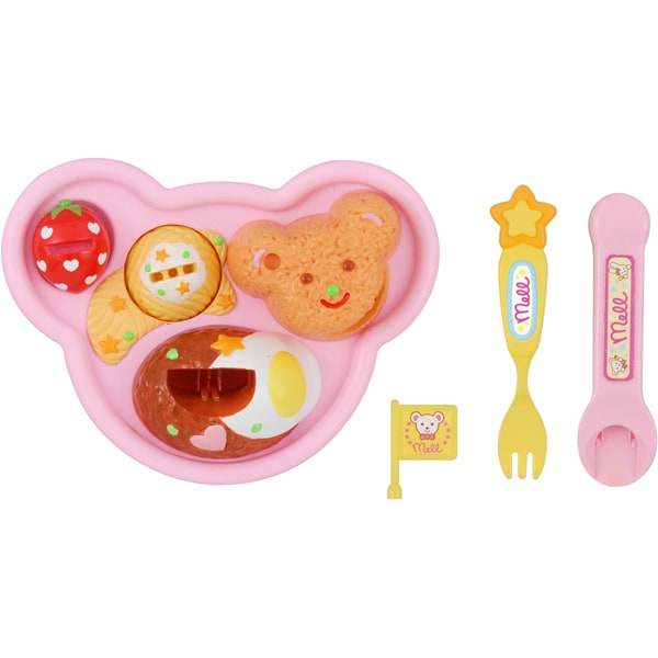 メルちゃんのキッズプレート