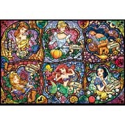 DSG500-419 ブリリアント プリンセス [ジグソーパズル ディズニー ステンドアート ぎゅっとサイズ 500ピース（完成サイズ:25×36cm）]