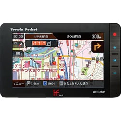 DTN-X651 [5V型 パーソナルナビゲーション WVGA液晶 ワンセグチューナー内蔵 Trywin Poket (トライウィンポケット)]
