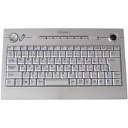 USB接続 ワイヤレスキーボード 日本語86キー シルバー KB008W-S
