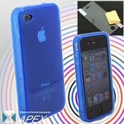APEX iPhone4 Case Ripple TPU(BL) [iPhone4専用ケース]