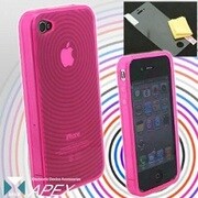 APEX iPhone4 Case Ripple TPU(PK) [iPhone4専用ケース]