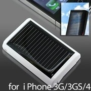 超小型ソーラー充電器 ソーラーチャージeco2-for iPhone/iPod-(WH)