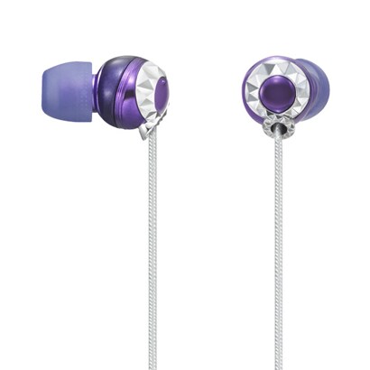 Jienne 密閉型インナーイヤーヘッドホン ダークバイオレット MDR-EX80LP V