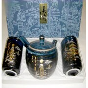 茶器 TYAKI [SET 黒水晶 湯呑み 2個入り]