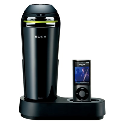 iPodドック搭載スピーカー SOUND MUG ブラック SRS-V500IP B