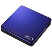 3スロット搭載 表面光沢仕様 45メディア対応 マルチメディアカードリーダー(マットメッキブルー) ADR-ML13MBL