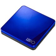 3スロット搭載 表面光沢仕様 32メディア対応 マルチメディアカードリーダー(メッキブルー) ADR-ML14BL