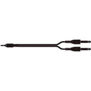 ATL462A/1.5 [ラインケーブル ミュージカルシリーズ φ3.5mmステレオミニプラグ-φ6.3mmモノラル標準プラグ×2 1.5m]