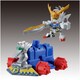 騎馬ブレイカー 龍装 劉備ガンダム＋白銀流星馬