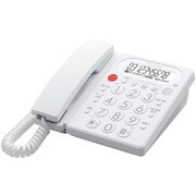 電話機(子機なし) ホワイト TF-V74-W