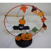 ブラック ハロウィングッズ ハロウィンラウンドモビール