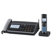 普通紙FAX(子機1台) ブラック系 fappy(ファッピィ) UX-D33CLB