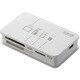 42+6 高速版USB2.0メモリリーダライタ ホワイト MR-A39HWH