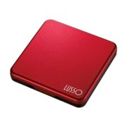 SDカード・microSDカードケース（マットメッキレッド） FC-MMC13MR