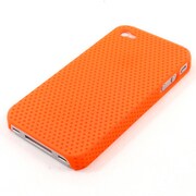 F70-FR06OR [iPhone4専用 メッシュハードケース 液晶保護シート付 オレンジ]