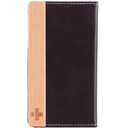 TR-FNIP4-CB [iPhone 4用フリップノートスタイルレザーケース チョコレートブラック]
