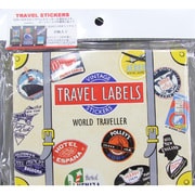 WORLDTRAVELLER [ラーゲージレーベル トラベルステッカー]