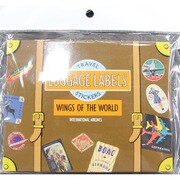 WING OF THEWORLD [ラーゲージレーベル トラベルステッカー]