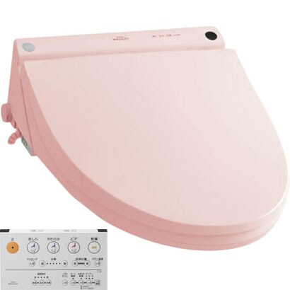 温水洗浄便座（瞬間式） パステルピンク ウォシュレット KNシリーズ TCF-758-SR2