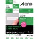 ラベルシール［レーザープリンタ］ マット紙・ホワイト A4 36面 四辺余白付 角丸 20シート(720片) 65236