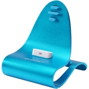 iPhone/iPod用 充電アルミスタンド ブルー PDA-STN6BL
