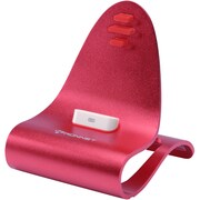 iPhone/iPod用 充電アルミスタンド レッド PDA-STN6R