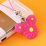 ディズニー×フラワーストラップ(ガーベラ)