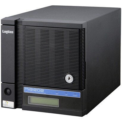 竹NAS RAID1搭載　BOX型NAS 1TB LSV-MS1000/2C