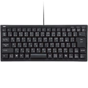 USB接続 ロングケーブルキーボード コンパクトタイプ ブラック SKB-LKG3BK