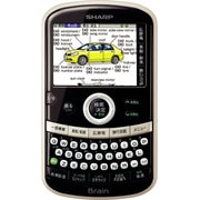 コンパクトカラー電子辞書 Brain(ブレーン) シルバーホワイト PW-AC10W