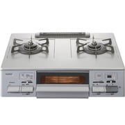 ガステーブル(プロパンガス用左強火タイプ) シルバー W55SVL LP