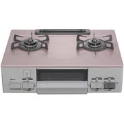 ガステーブル(プロパンガス用左強火タイプ) ピンク G55ZVL LP