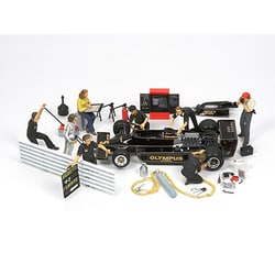 Amazon | タミヤ 1/20 レーシングチーム ピットクルー 4点セット