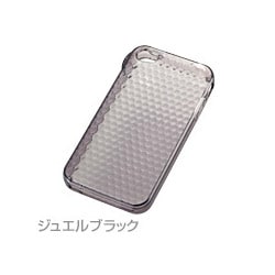 SB-IA02-SCTP/CB [ソフトケース ストラップスタイル for iPhone 4 ジュエルブラック]