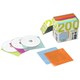 CD/DVD不織布ケース 片面収納タイプ 200枚入り ミックス BSCD05H200MX