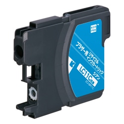 互換リサイクルインクカートリッジ ブラザー LC11C シアン（染料） ECI-BR11C
