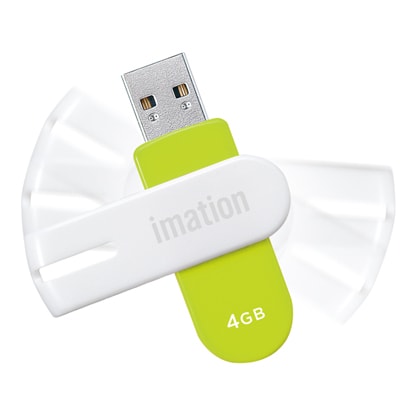 USBフラッシュメモリ NANO-f 4GB グリーン UFDNFE4GGR