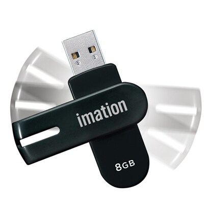 USBフラッシュメモリ NANO-f 8GB ブラック UFDNFE8GBK