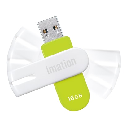 USBフラッシュメモリ NANO-f 16GB グリーン UFDNFE16GGR