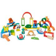 子供に優しい木製玩具 2歳以上 WOODEN TOY レインボーアニマルワールド