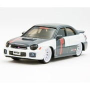 ブラゴ 1/43 スバルインプレッサWRXSTI(デコ) シルバー