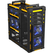 ATX / Micro ATX / Mini-ITX対応 PCケース LANBOYAIR-YELLOW