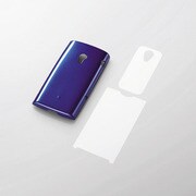 MPS-X10PVBU [Xperia用 シェルカバー（液晶保護フィルム付）]